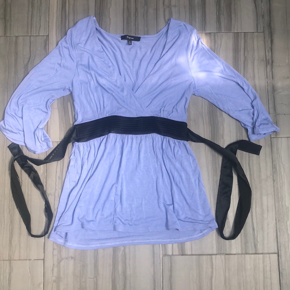 Beautiful lilac 3/4 length top